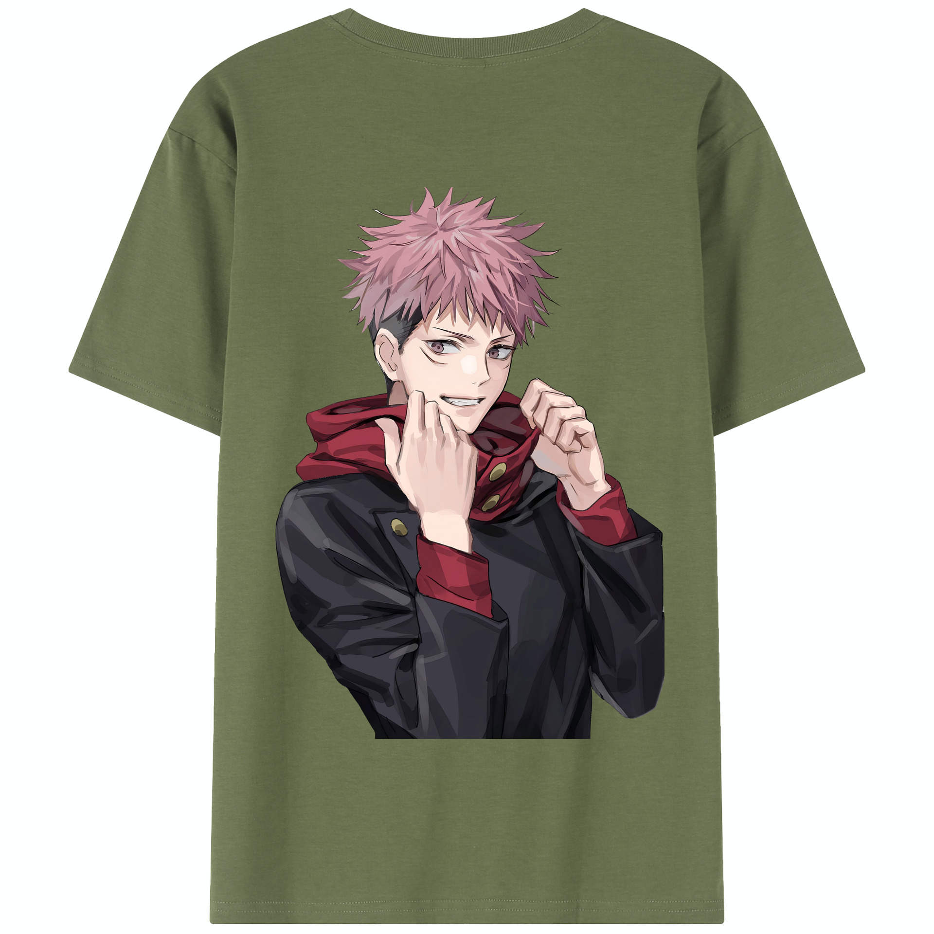 （画像用） 呪術廻戦 Jujutsu Kaisen 綿100％半袖Tシャツ（背面プリント）